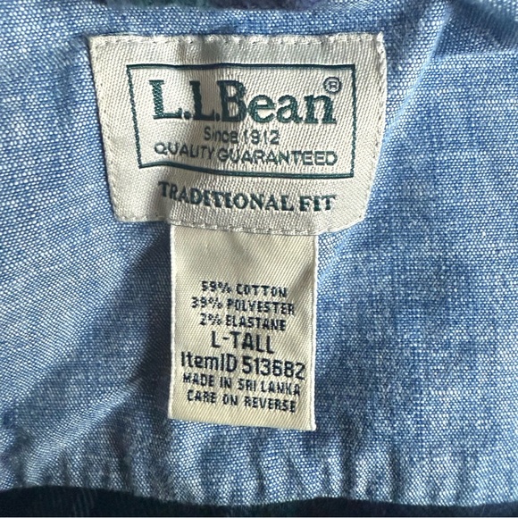 LL BeanFlex® Men’s All-Season Flannel Shirt, Traditional Untucked Fit,  LT - Picture 13 of 16
